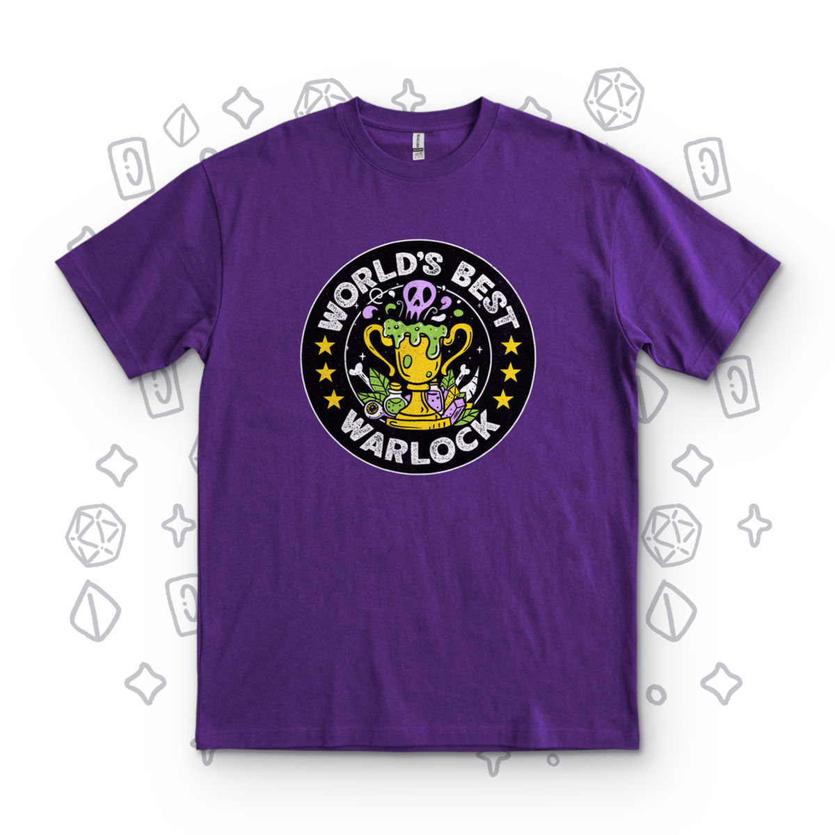 World's Best Warlock - Purple