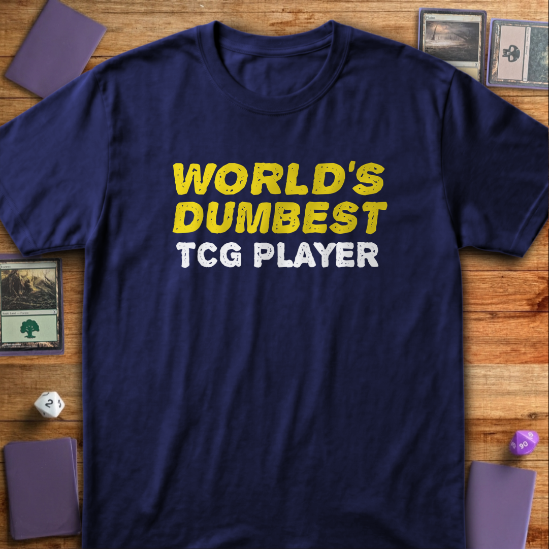 World's Dumbest TCG Player - Navy