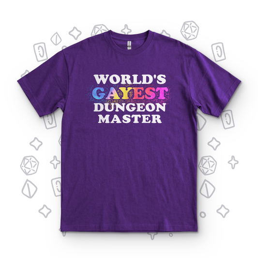World's Gayest DM - Purple