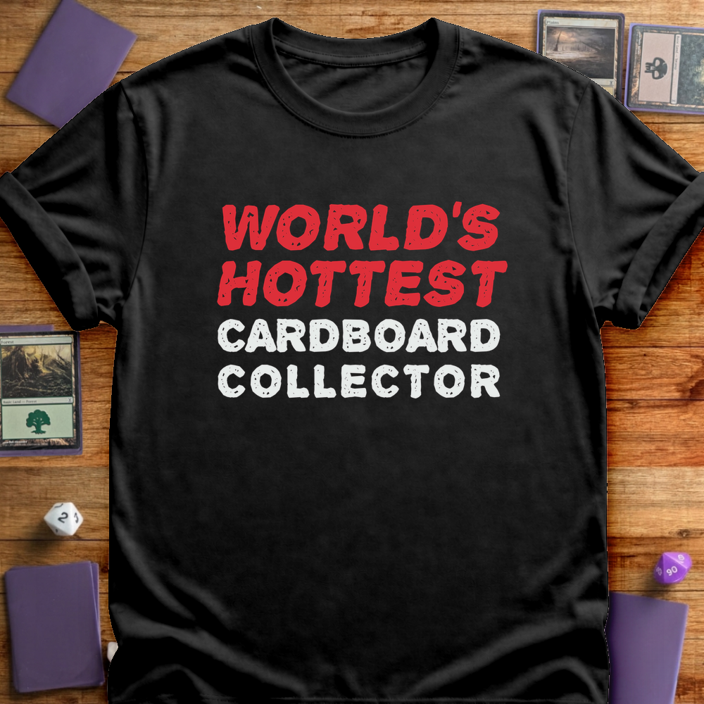 World's Hottest Cardboard Collector - Black