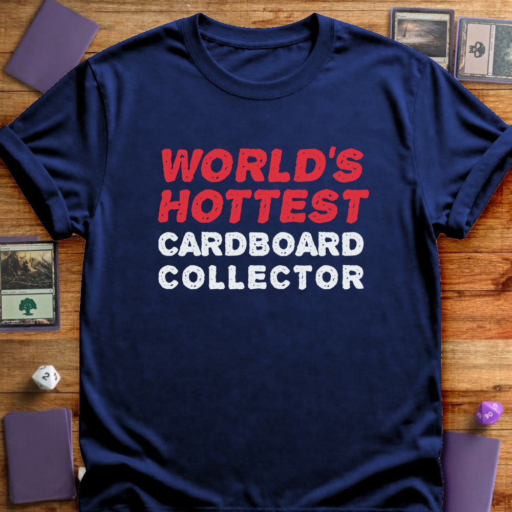 World's Hottest Cardboard Collector - Navy