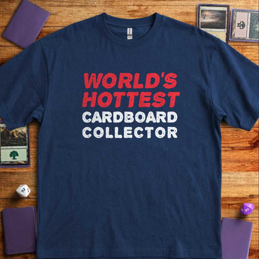 World's Hottest Cardboard Collector - Navy