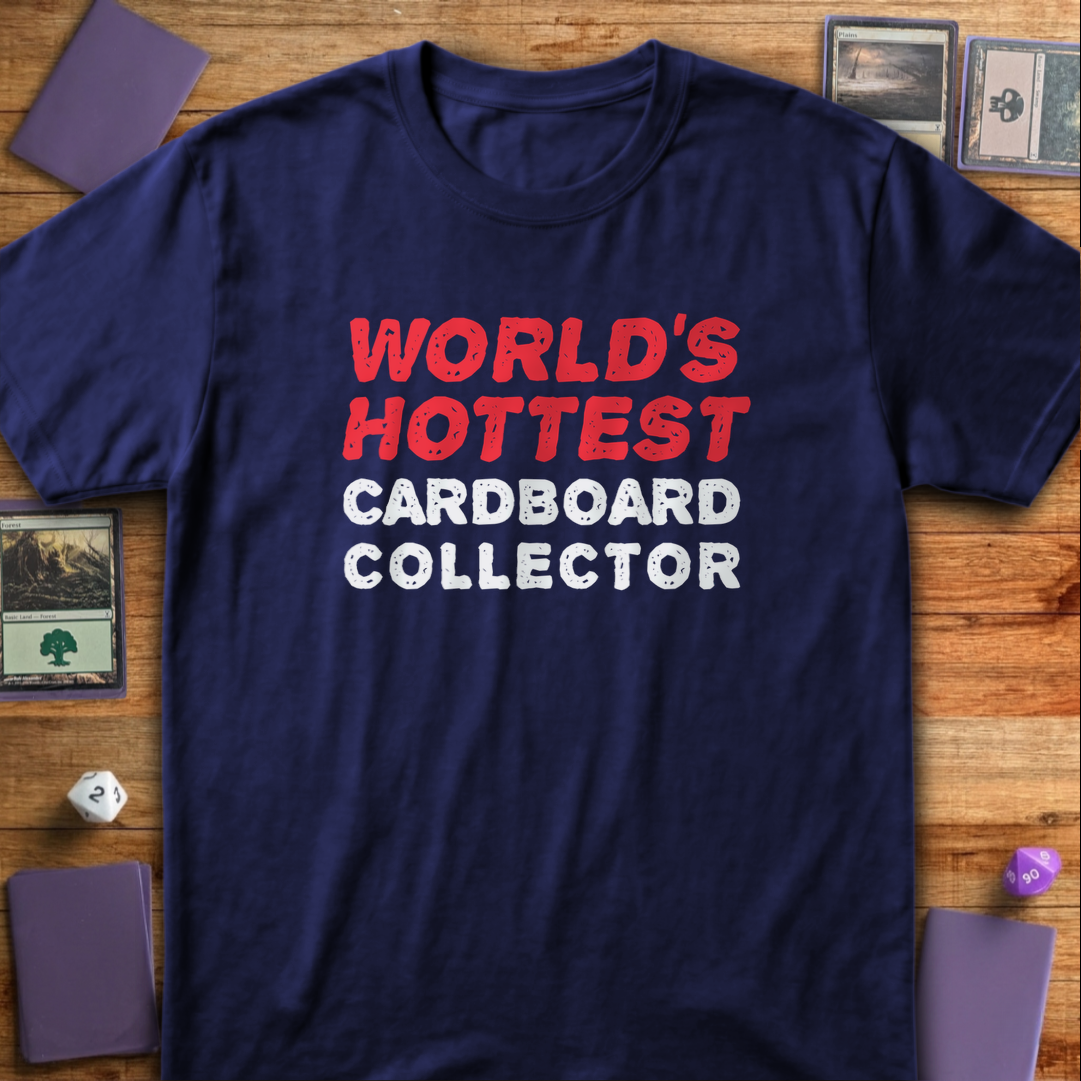 World's Hottest Cardboard Collector - Navy