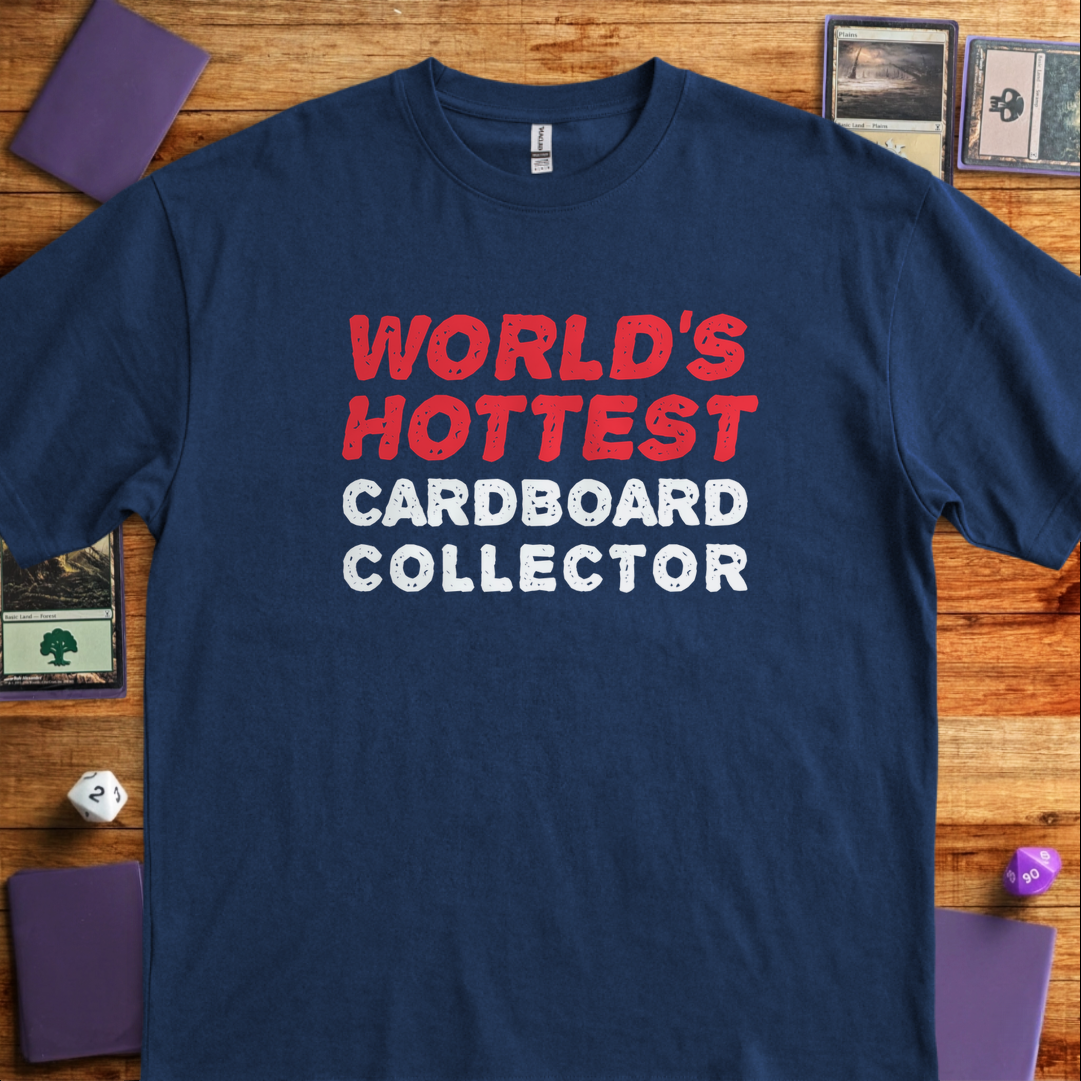 World's Hottest Cardboard Collector - Navy