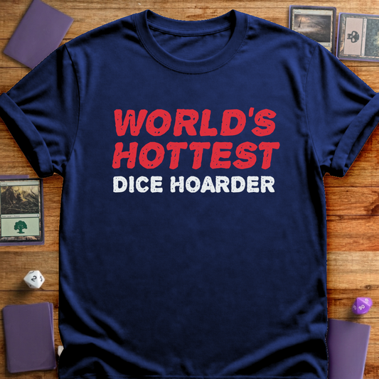 World's Hottest Dice Hoarder - Navy