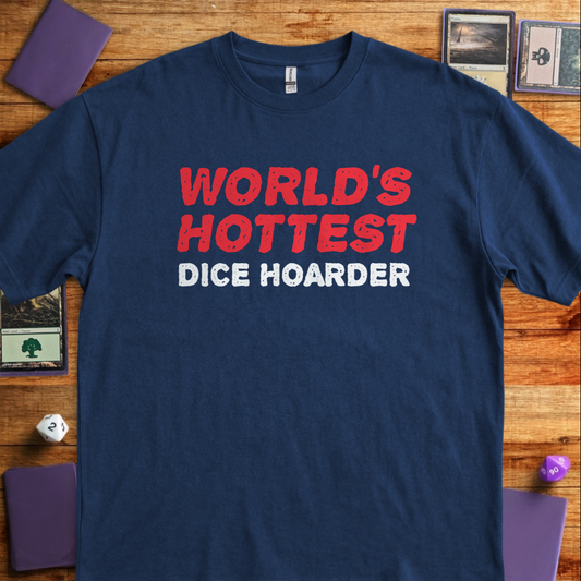 World's Hottest Dice Hoarder - Navy