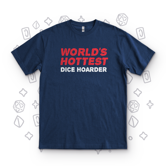 World's Hottest Dice Hoarder - Navy