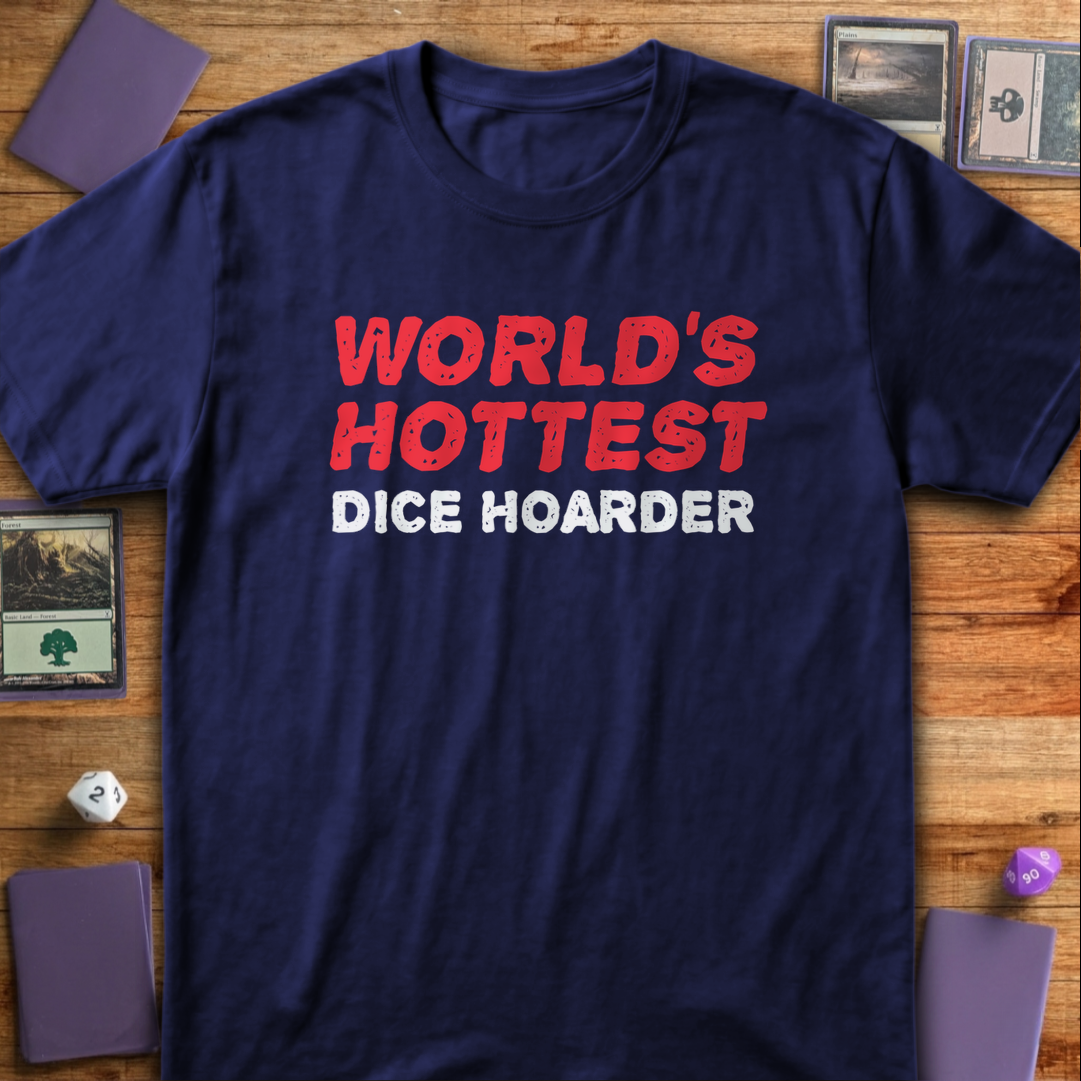 World's Hottest Dice Hoarder - Navy