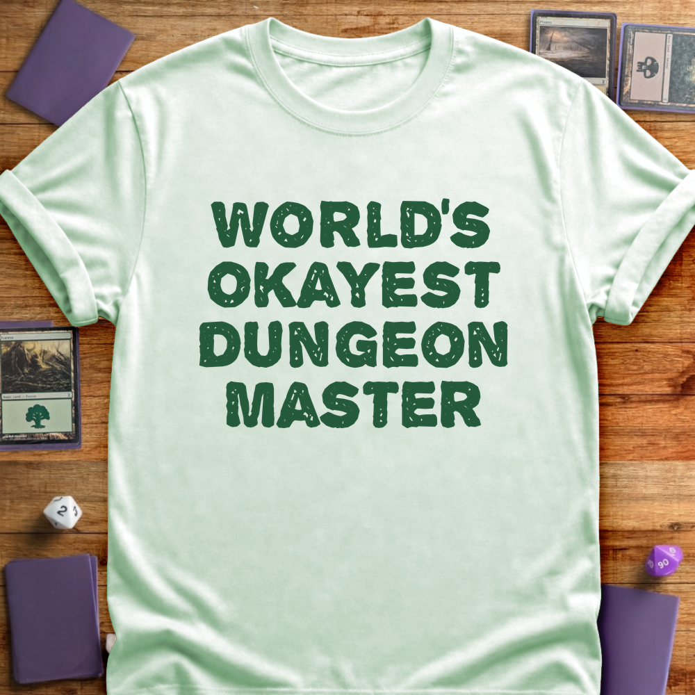 World's Okayest DM - Mint Green