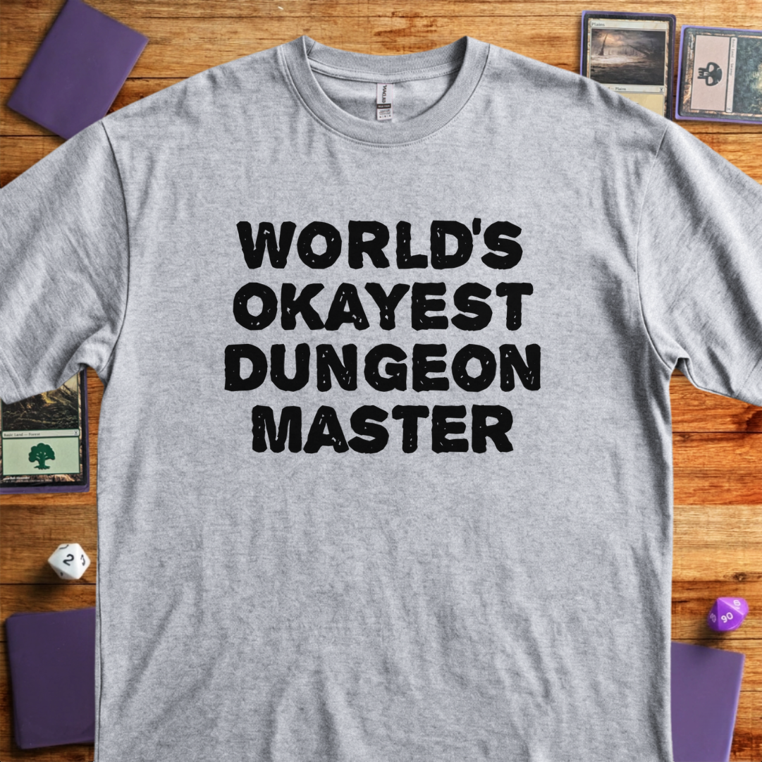 World's Okayest DM - Sport Grey