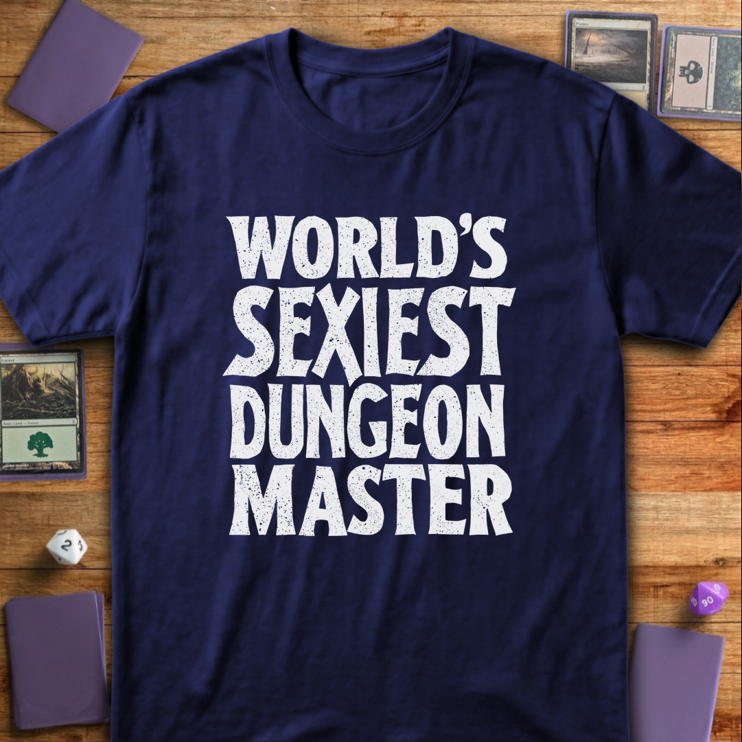 World's Sexiest Dungeon Master - Navy