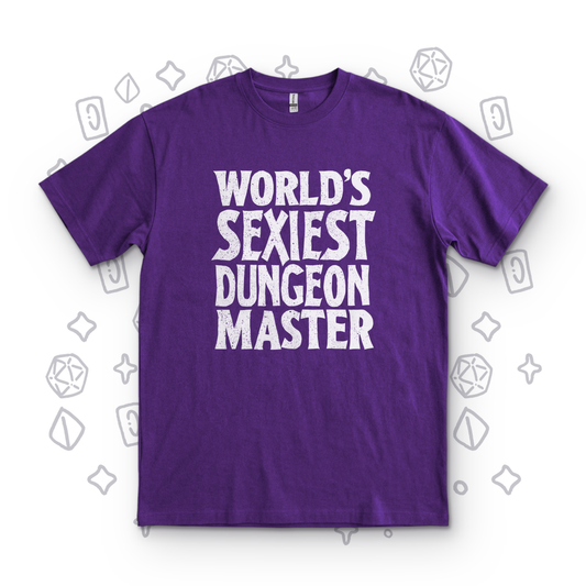 World's Sexiest Dungeon Master - Purple