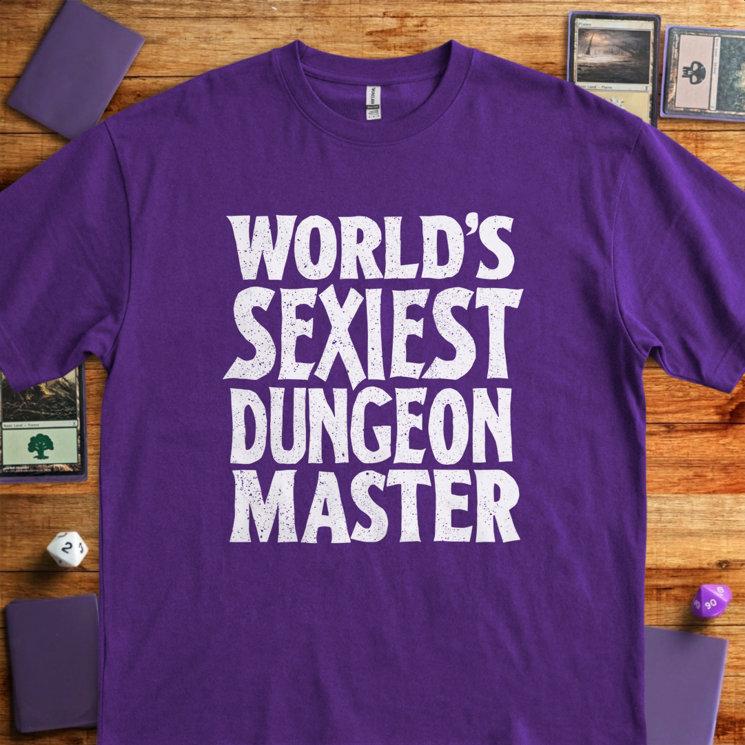 World's Sexiest Dungeon Master - Purple