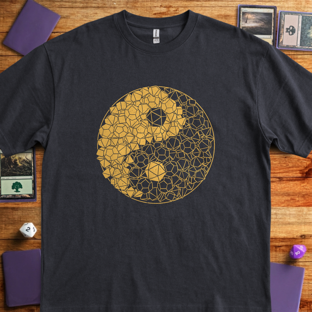 Yin Yang Dice - Black