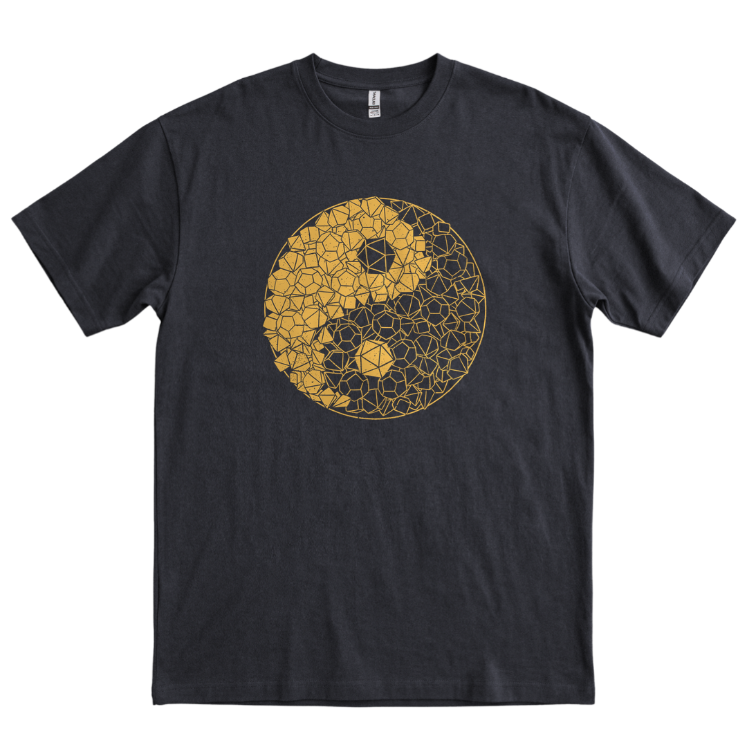 Yin Yang Dice - Black