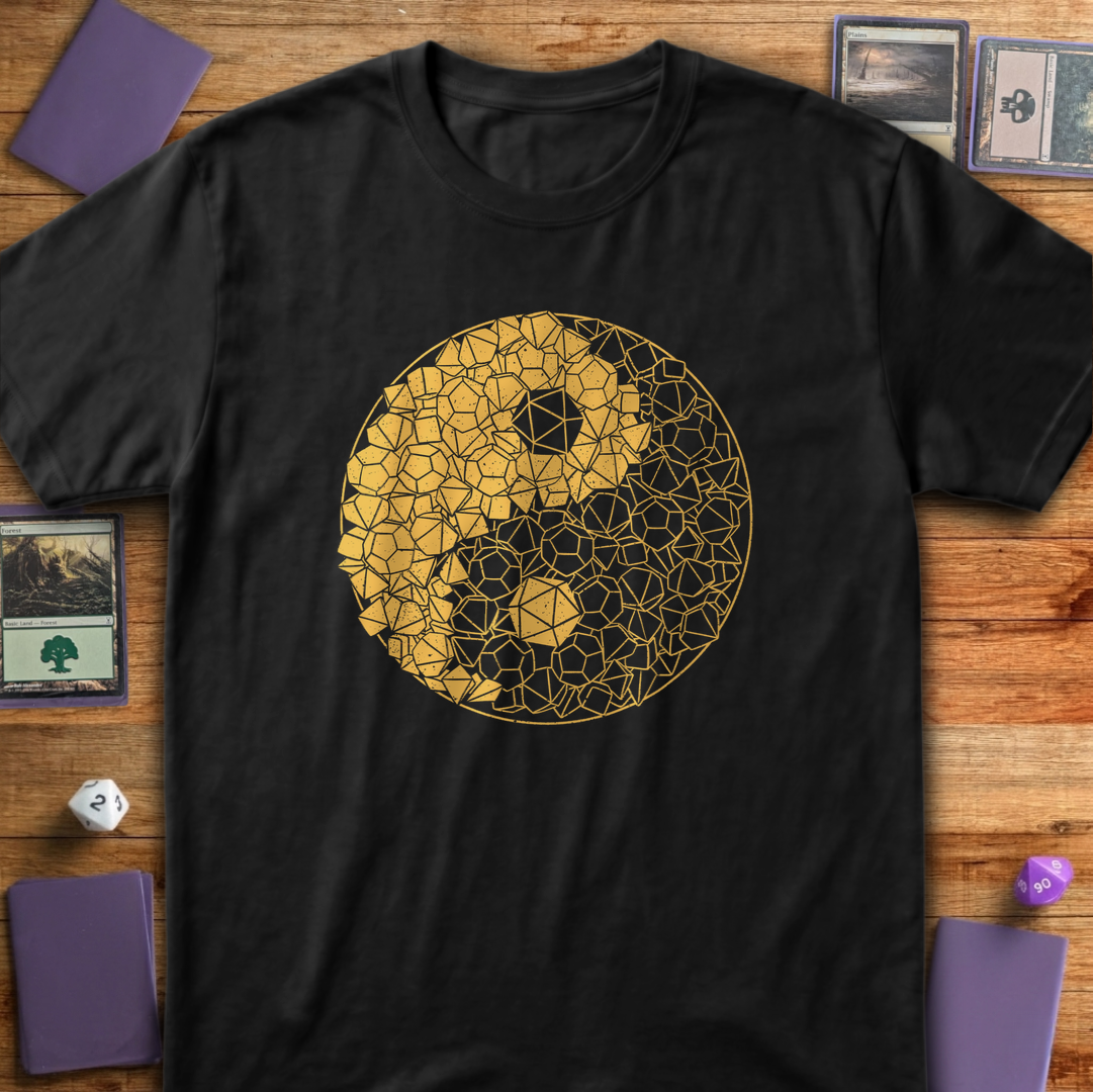 Yin Yang Dice - Black
