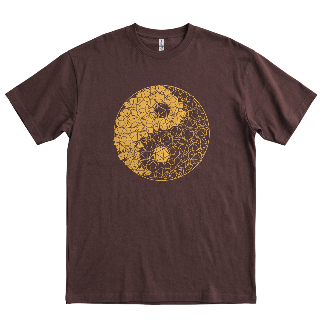 Yin Yang Dice - Dark Chocolate
