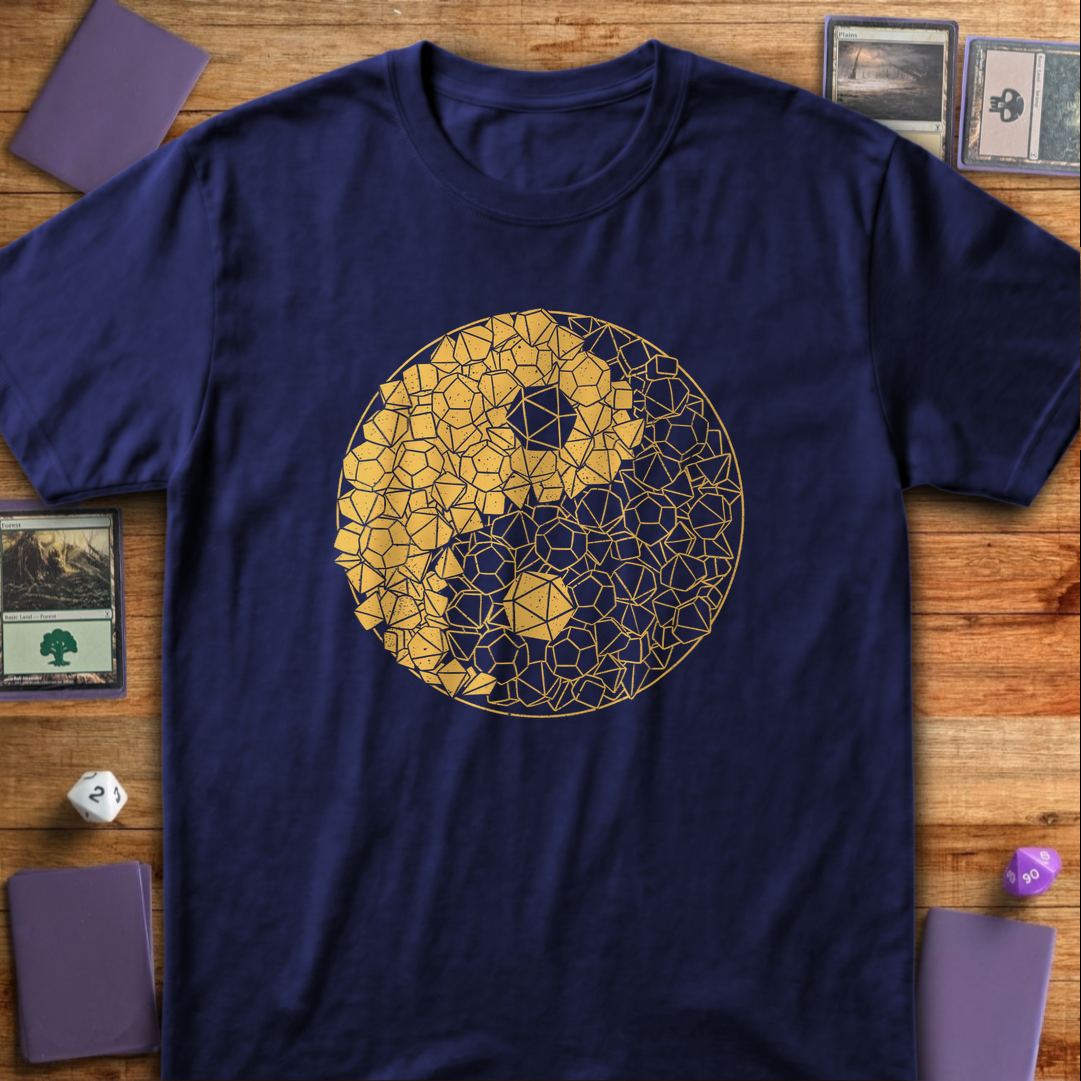 Yin Yang Dice - Navy