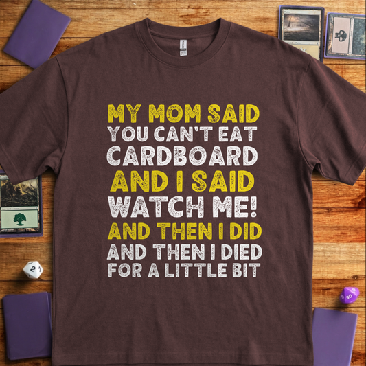 You Can't Eat Cardboard - Dark Chocolate