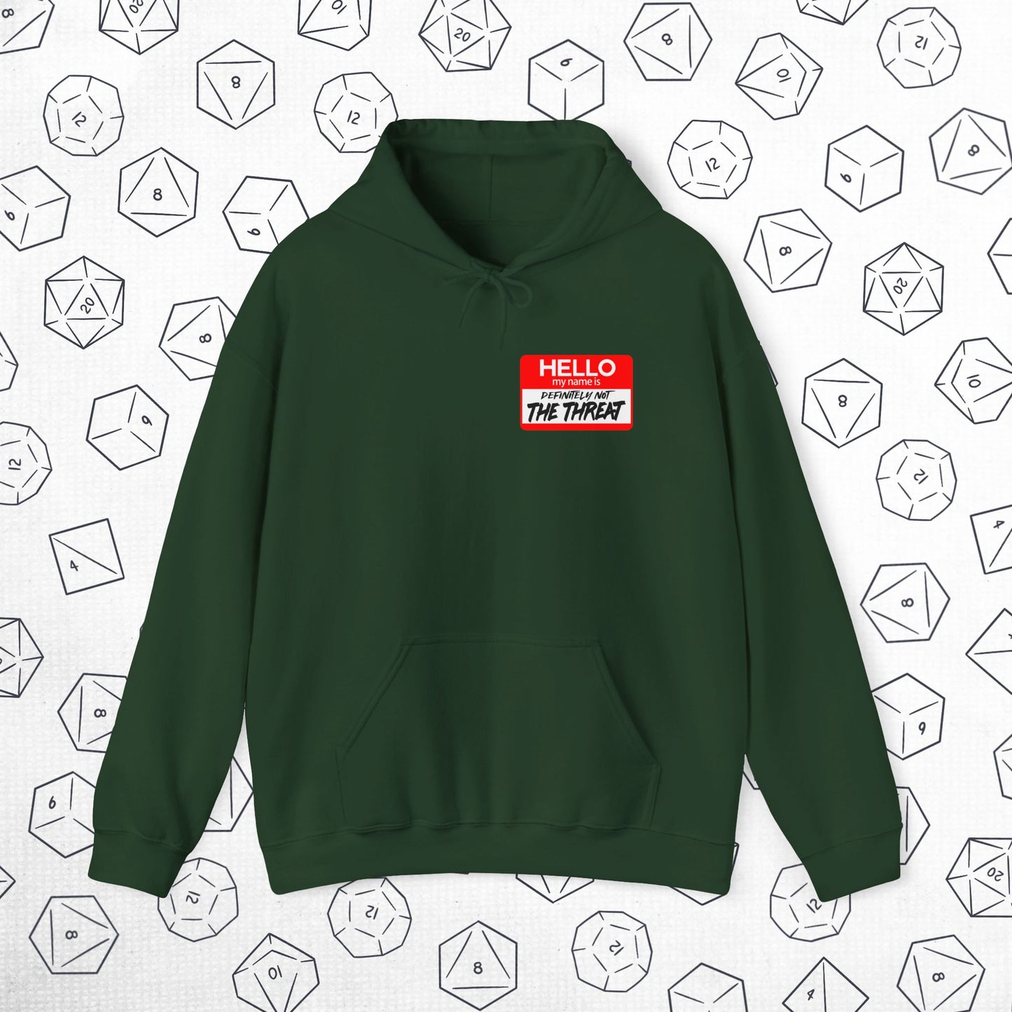 Definitely NOT the Threat Hoodie
