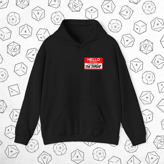 Definitely NOT the Threat Hoodie