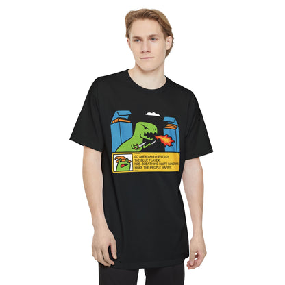 Destroy The Blue Player Tall Beefy-T® T-Shirt