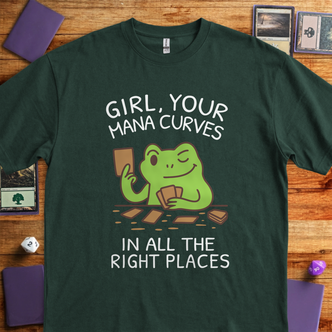 Your Mana Curves - Forest Green