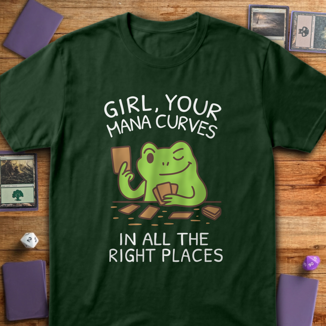 Your Mana Curves - Forest Green