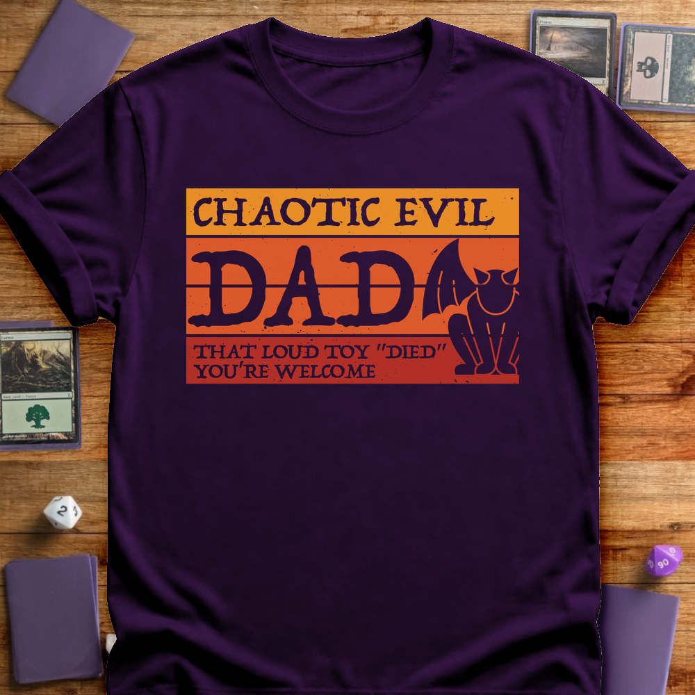 Chaotic Evil Dad - Purple