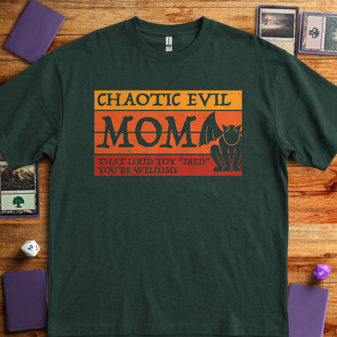 Chaotic Evil Mom - Forest Green