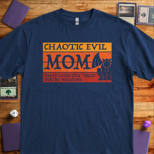 Chaotic Evil Mom - Navy