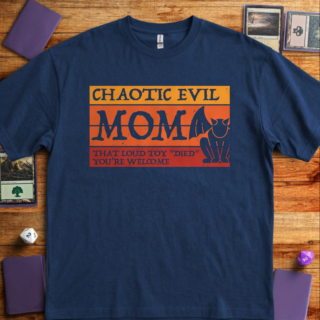 Chaotic Evil Mom - Navy