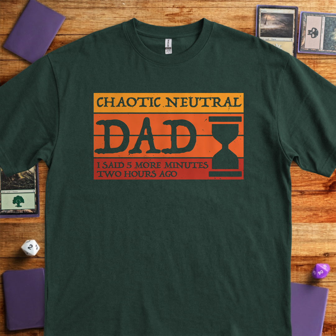 Chaotic Neutral Dad - Forest Green