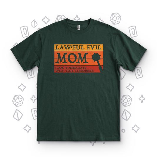 Lawful Evil Mom - Forest Green
