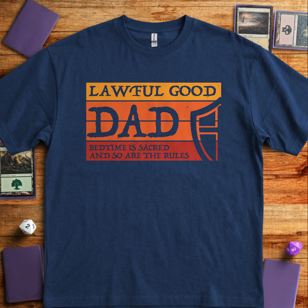 Lawful Good Dad Bedtime - Navy