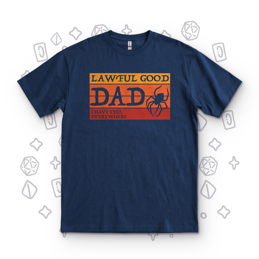 Lawful Good Dad Eyes - Navy