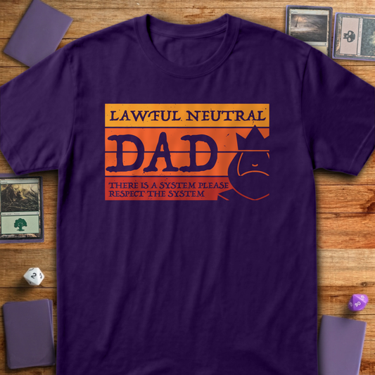 Lawful Neutral Dad - Purple