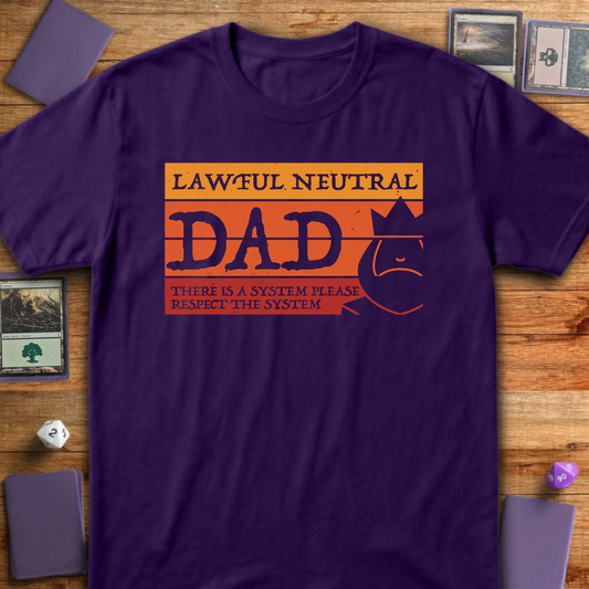 Lawful Neutral Dad - Purple