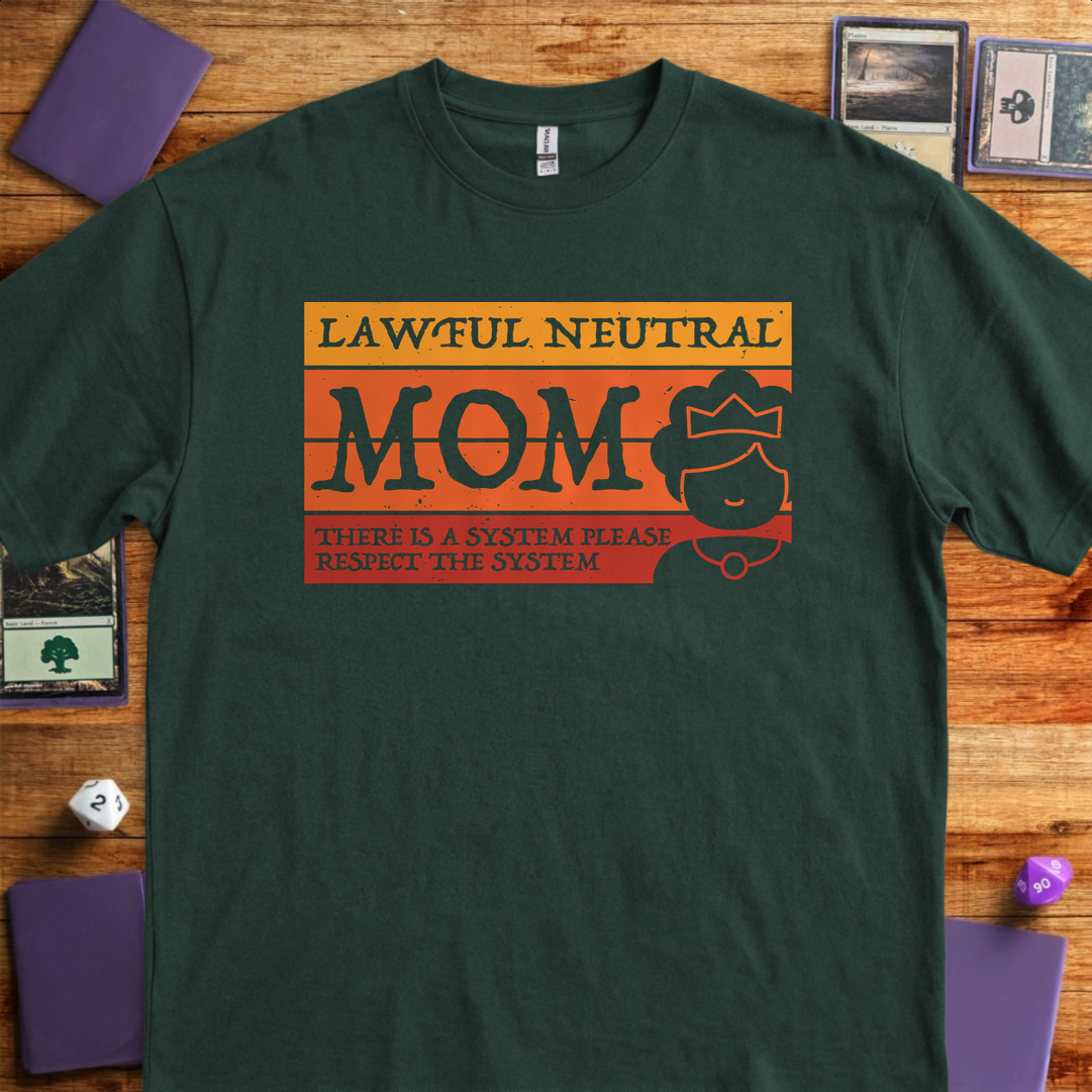 Lawful Neutral Mom - Forest Green