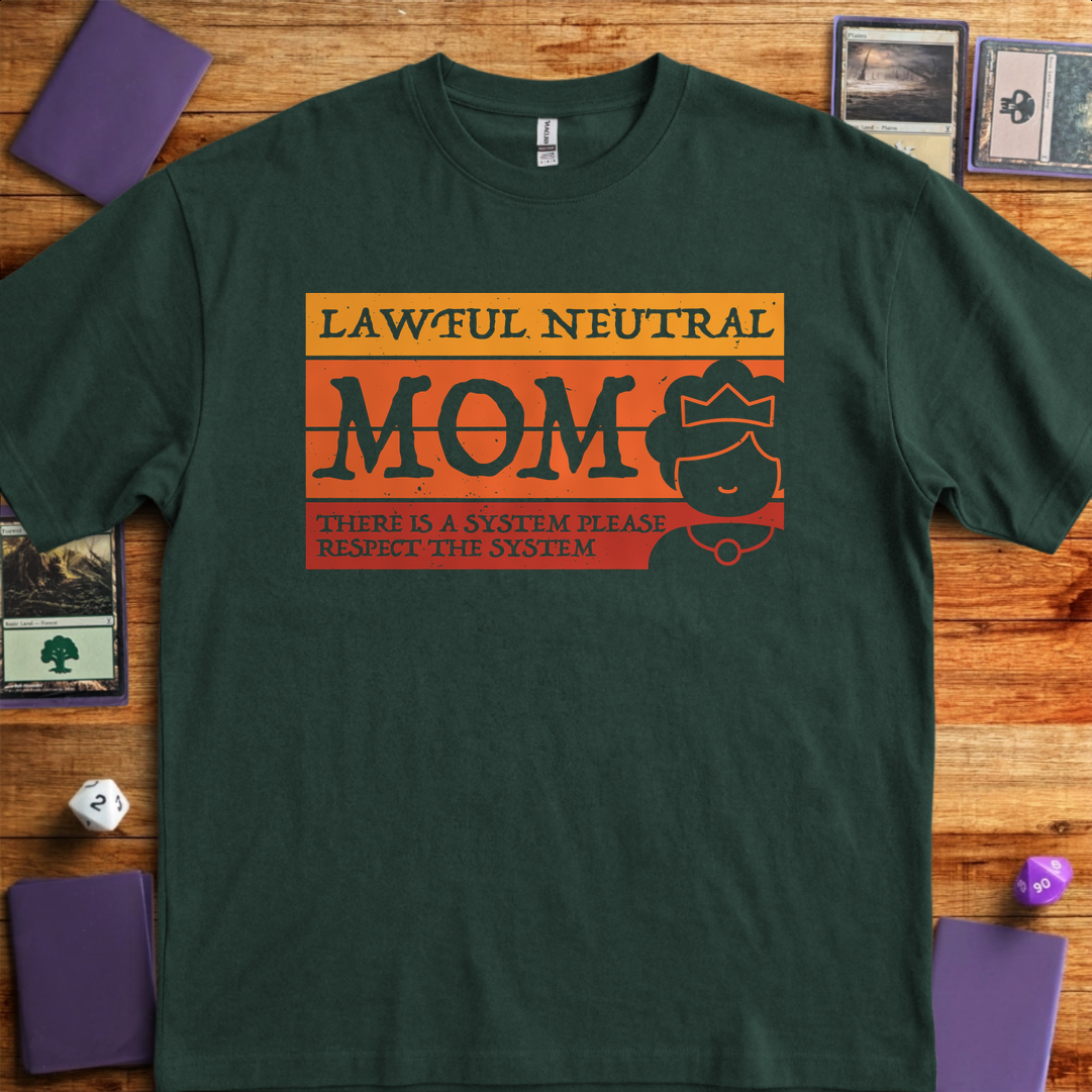 Lawful Neutral Mom - Forest Green