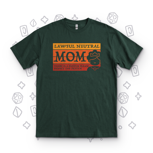 Lawful Neutral Mom - Forest Green