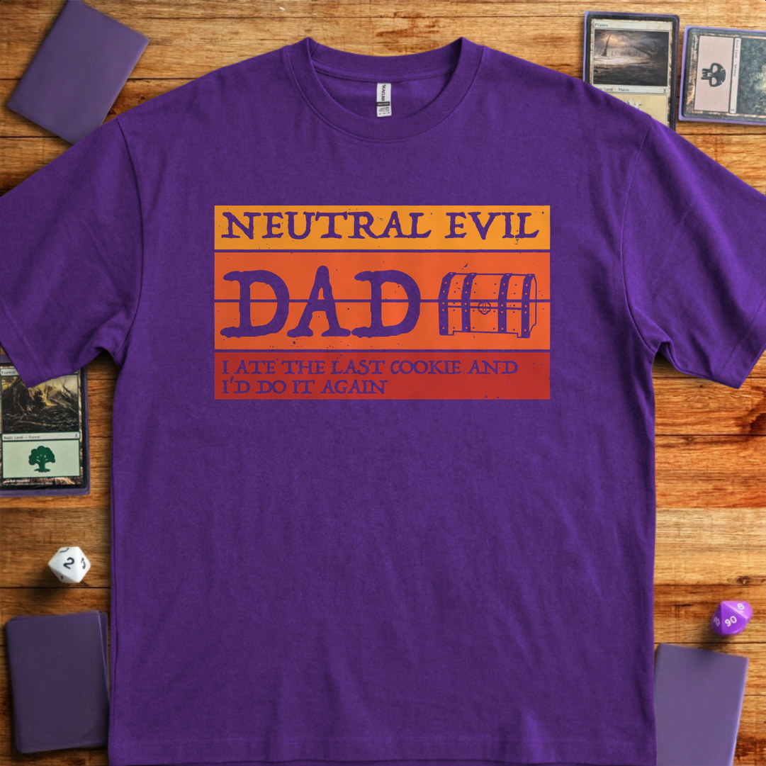 Neutral Evil Dad - Purple