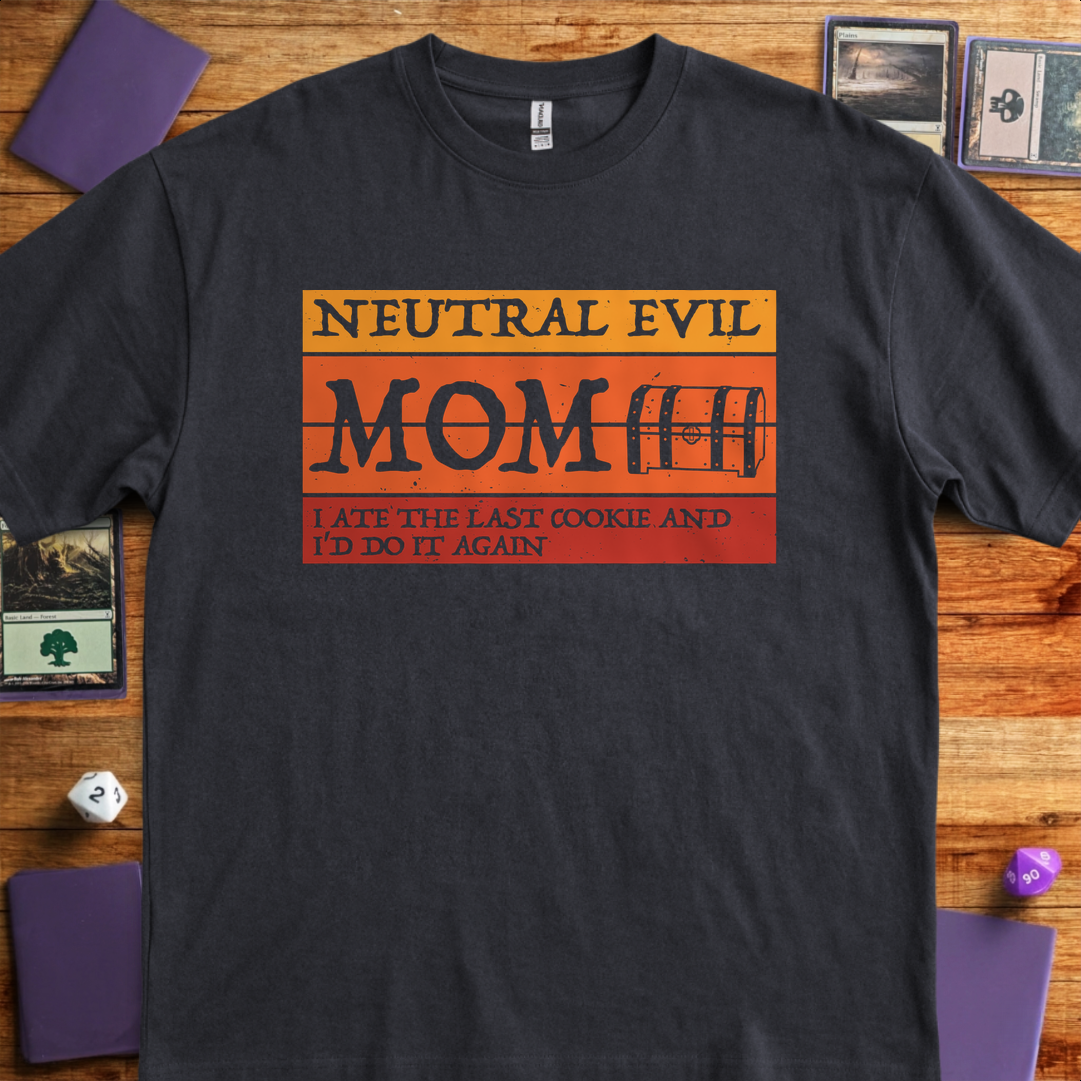 Neutral Evil Mom - Black