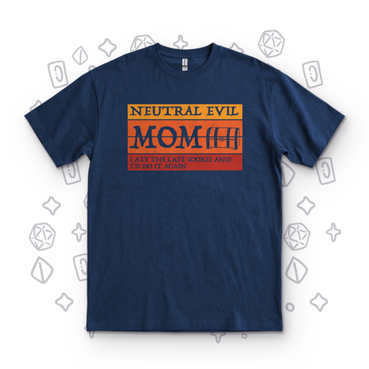 Neutral Evil Mom - Navy