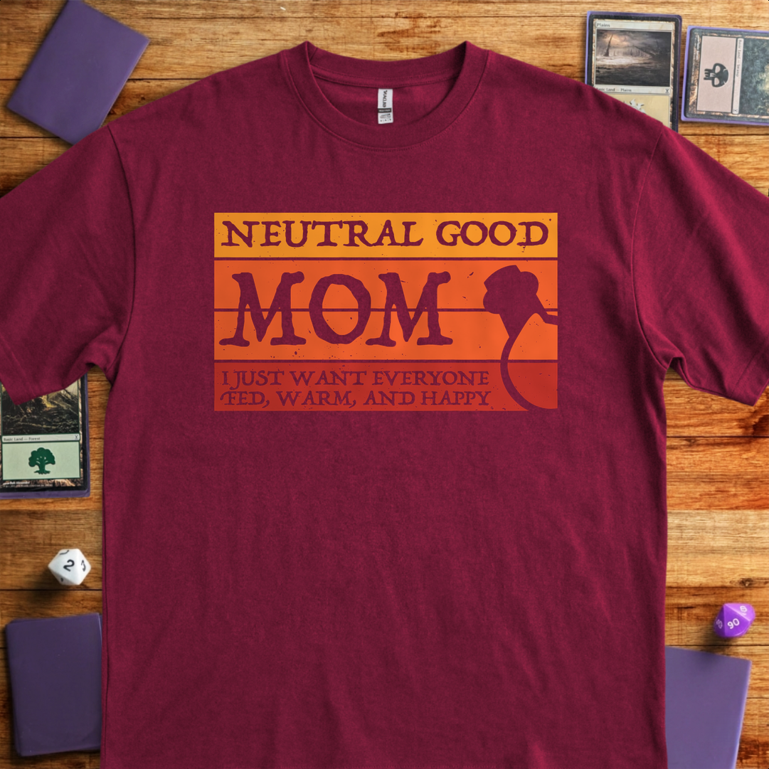 Neutral Good Mom - Maroon