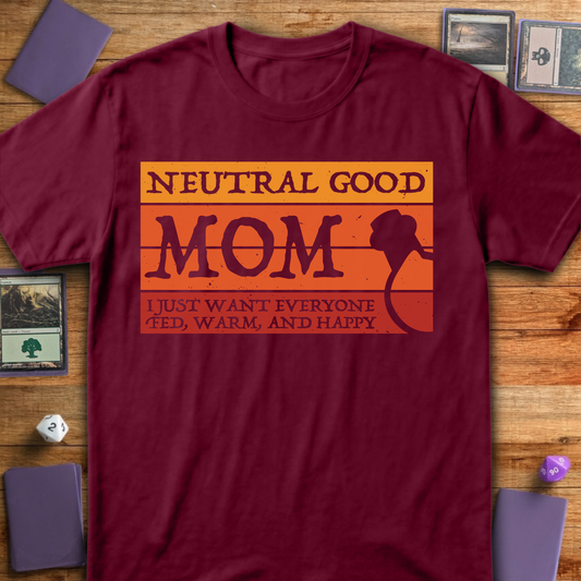 Neutral Good Mom - Maroon