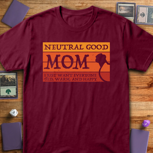 Neutral Good Mom - Maroon