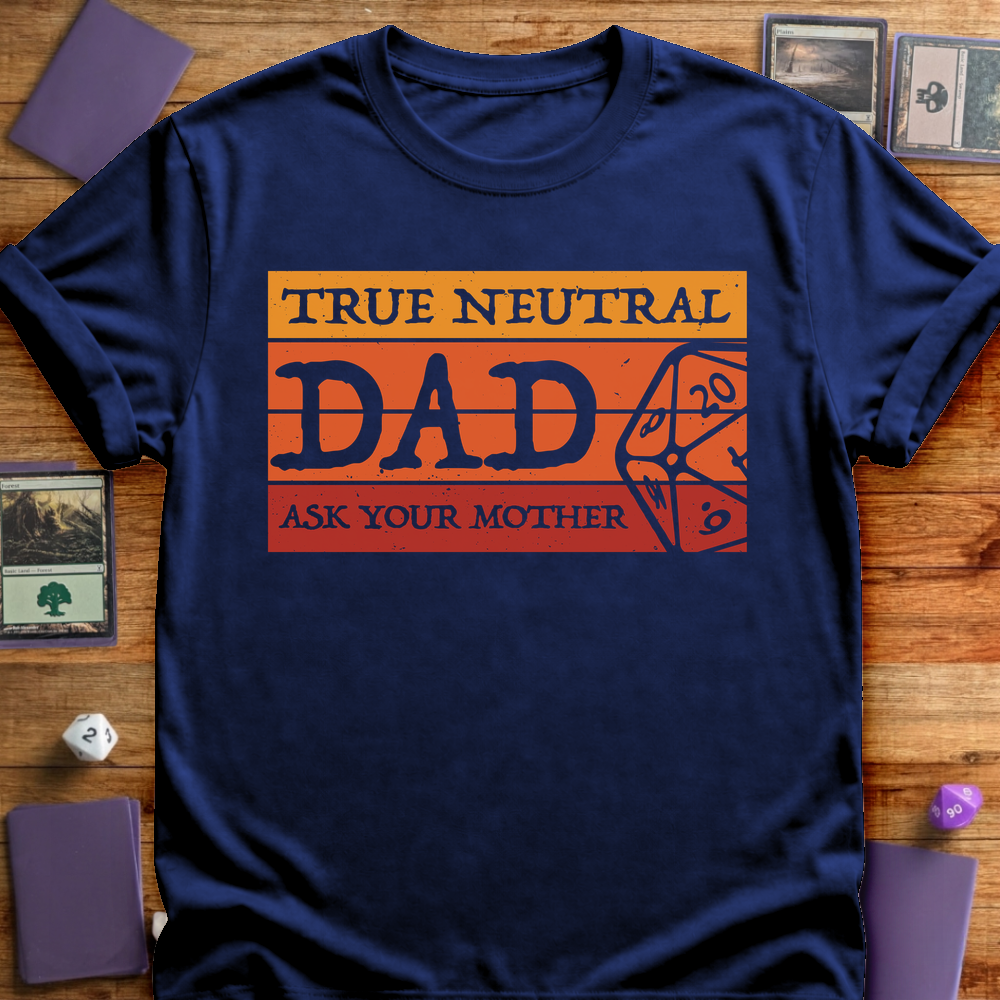 True Neutral Dad - Navy