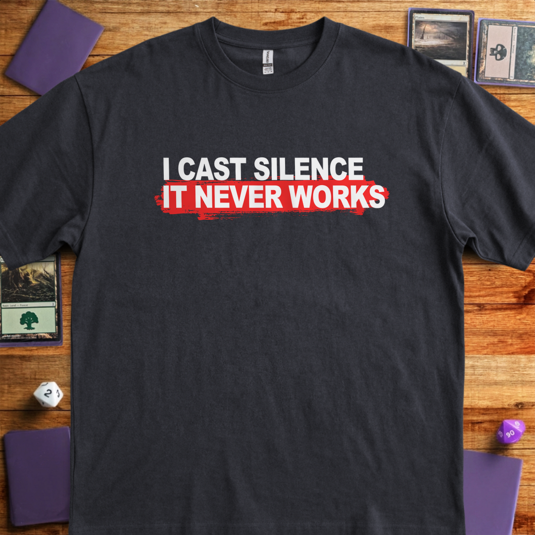 I Cast Silence - Black