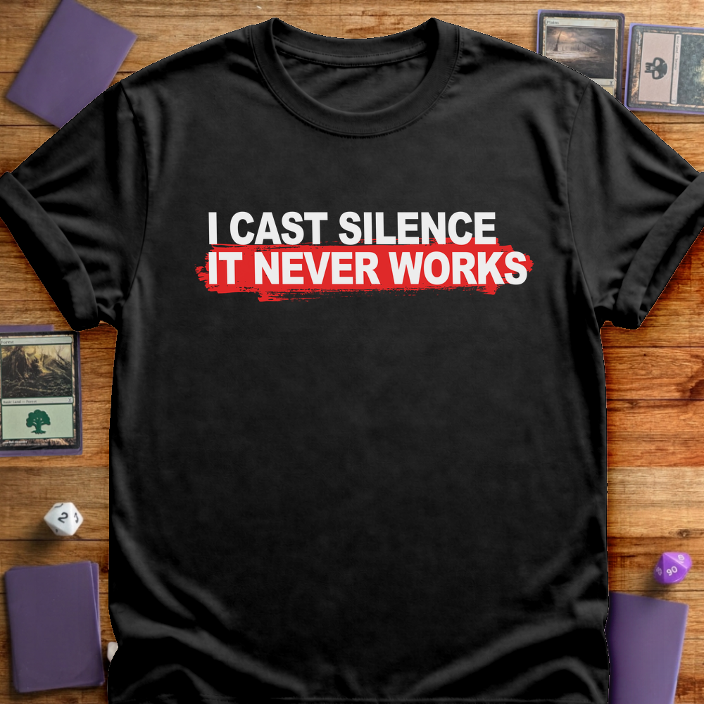 I Cast Silence - Black
